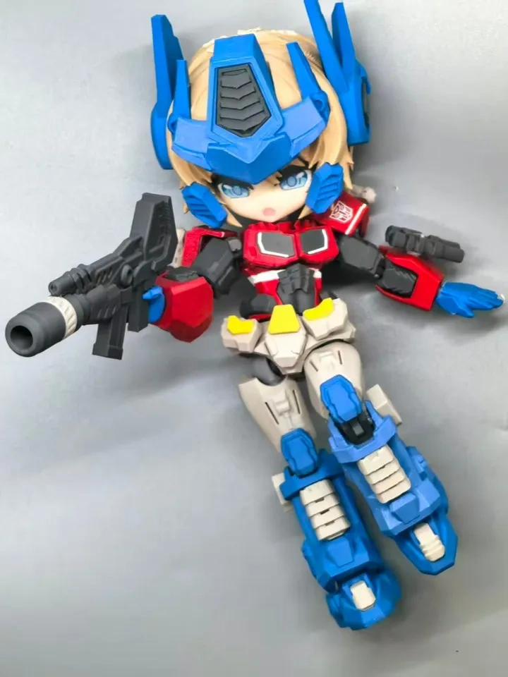 18CM-擎天柱机娘[全分件分色] 模型预览图 6