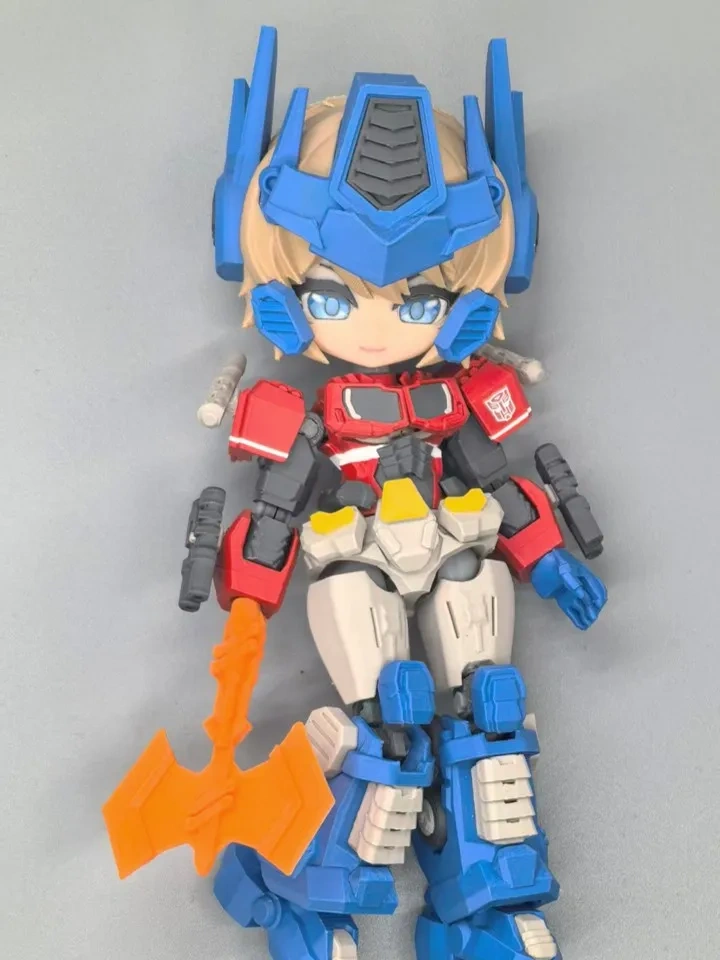 18CM-擎天柱机娘[全分件分色] 模型预览图 7